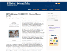 Tablet Screenshot of edizioniscientifiche.com